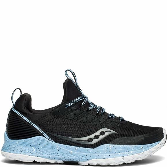 SAUCONY WOMEN'S MAD RIVER TR TRAIL RUNNING SHOE, BLACK, 9 - Picture 2 of 6